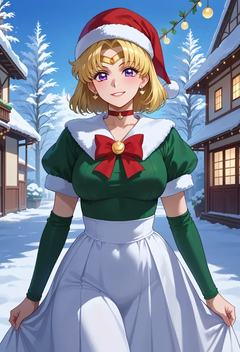 bishoujo_senshi_sailor_moon,tomoe_hotaru,Christmas,dress  - 