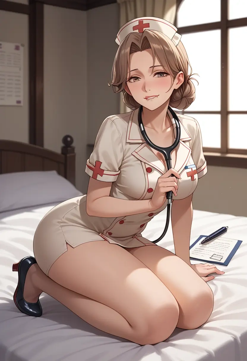 kantai_collection,tone_(kancolle),nurse  - 