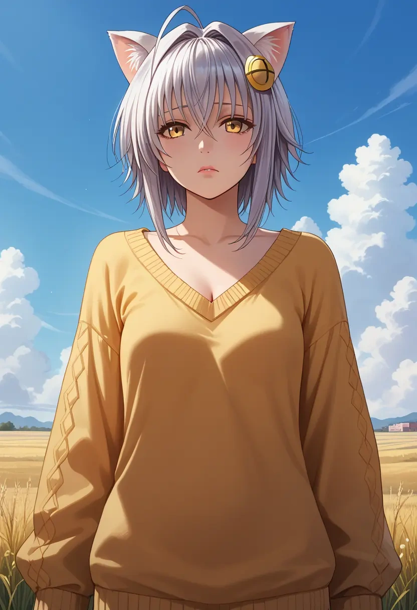 high_school_dxd,toujou_koneko,sweater  - 