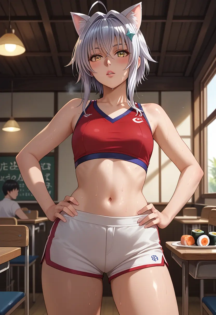 high_school_dxd,toujou_koneko,volleyball uniform  - 