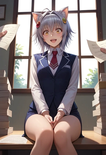 high_school_dxd,toujou_koneko,OL  - AI generated anime art