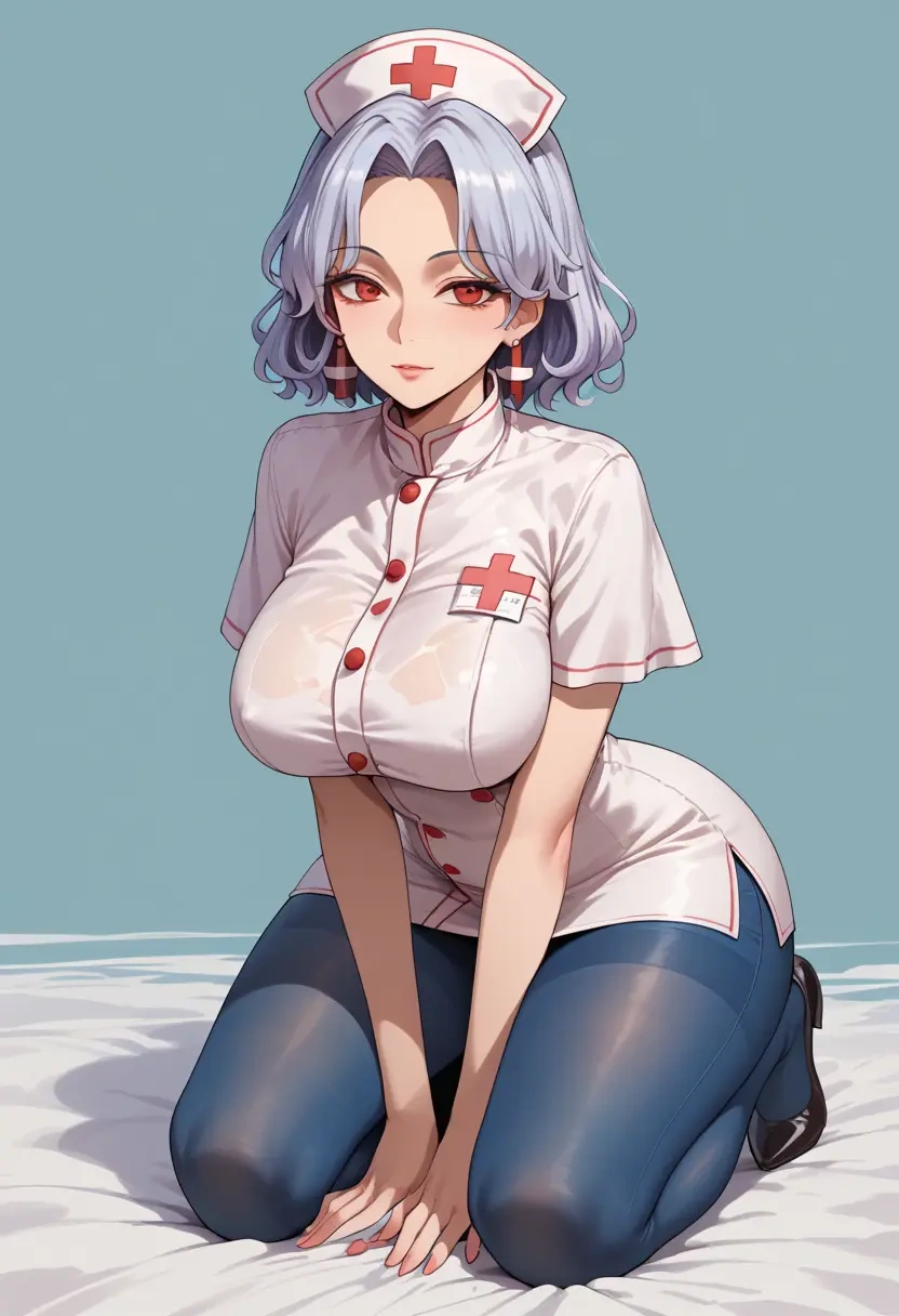 touhou,toutetsu_yuuma,nurse  - 