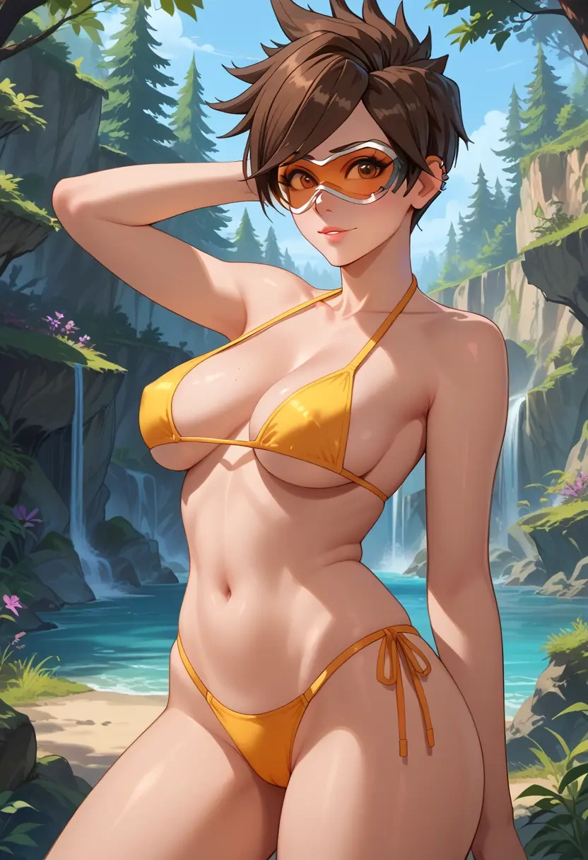 overwatch,tracer_(overwatch),bikini  - 