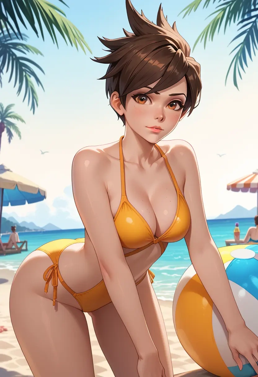 overwatch,tracer_(overwatch),bikini  - 