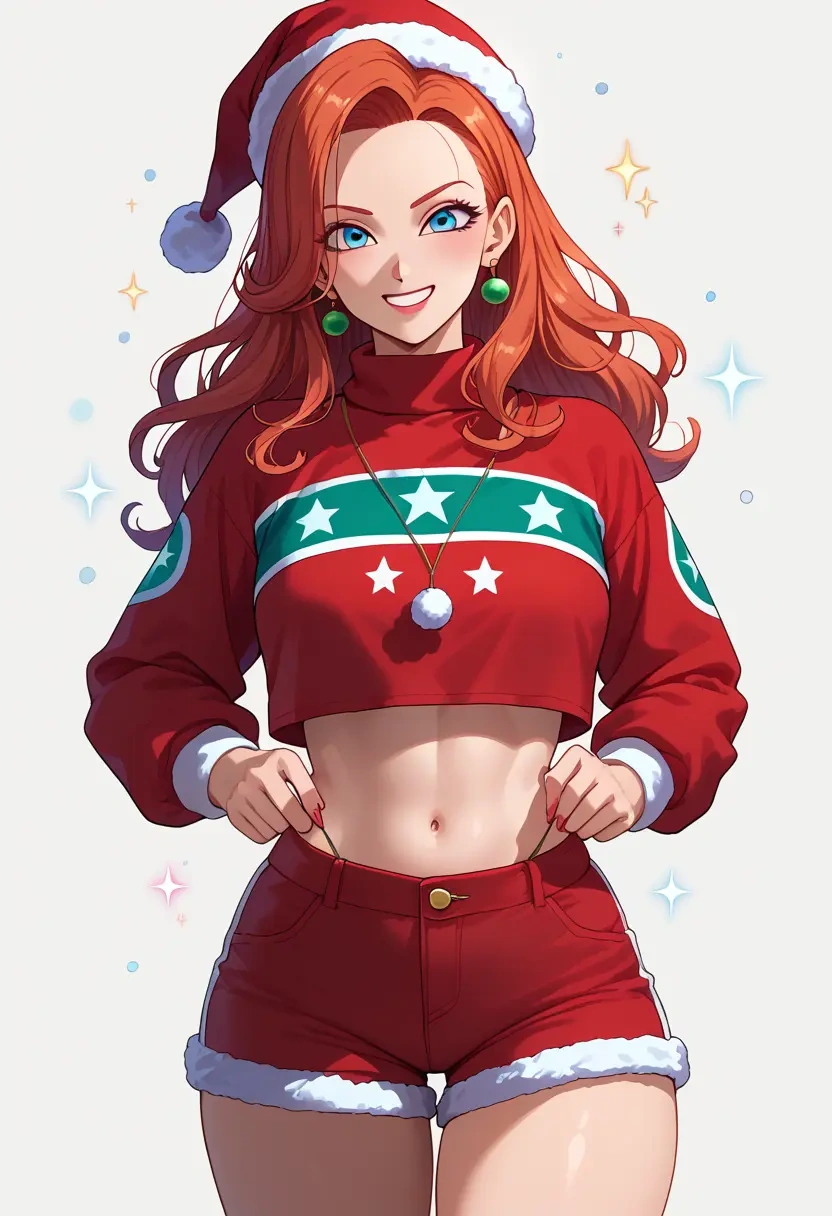 dragon_ball,trunks_(dragon_ball),Christmas,red velvet shorts  - 