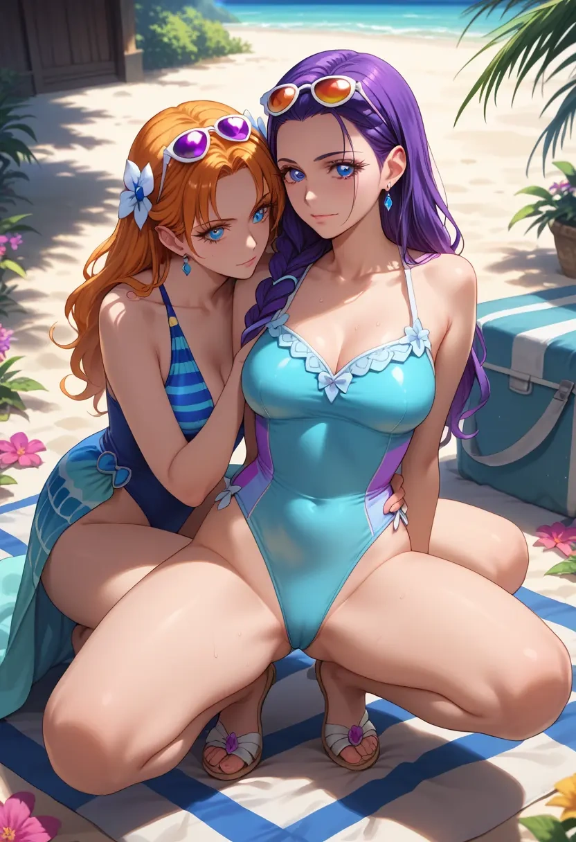 precure,tsukikage_yuri,swimsuit,sexy  - 