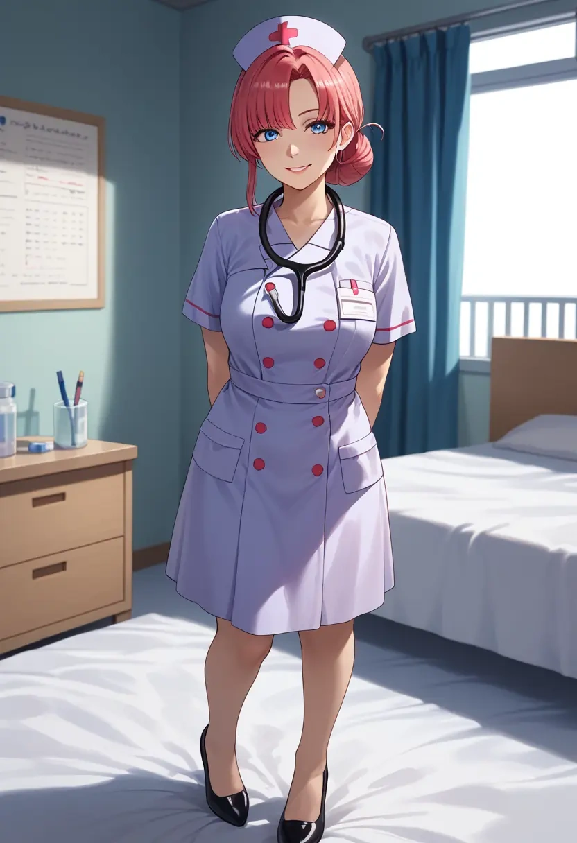 nijisanji,tsukino_mito,nurse  - 