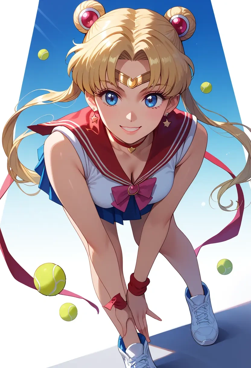 bishoujo_senshi_sailor_moon,tsukino_usagi,tennis skirt  - 