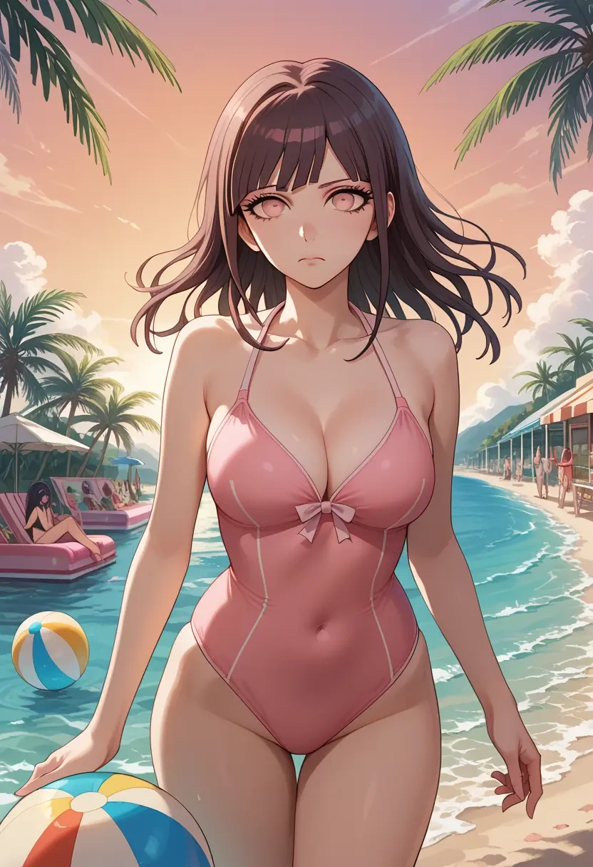 danganronpa_(series),tsumiki_mikan,bikini  - 