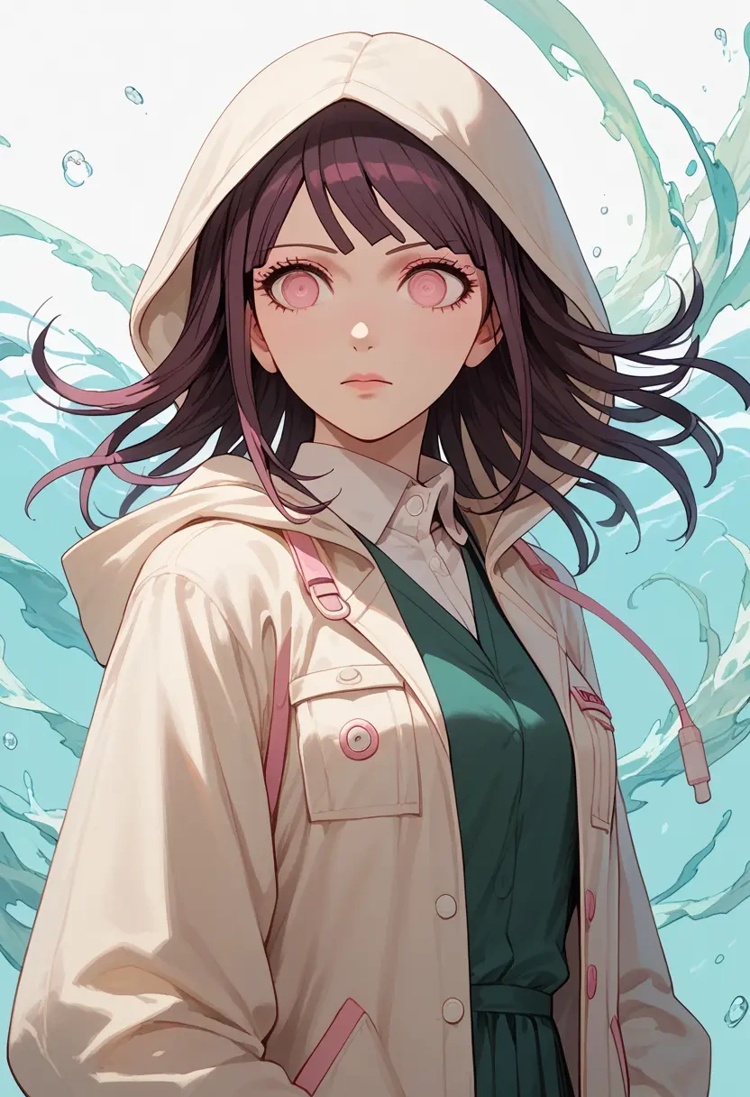 danganronpa_(series),tsumiki_mikan,crop windbreaker,shorts  - 