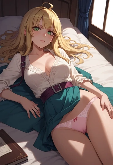 voiceroid,tsurumaki_maki,lingerie  - AI generated anime art