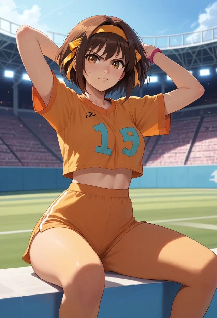 suzumiya_haruhi_no_yuuutsu,tsuruya,athletic  - 