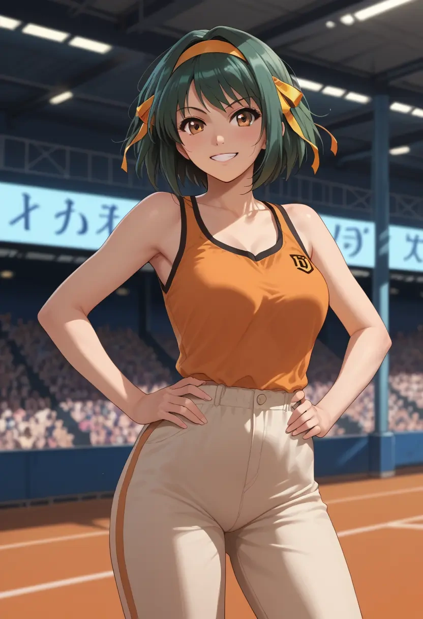 suzumiya_haruhi_no_yuuutsu,tsuruya,athletic  - 