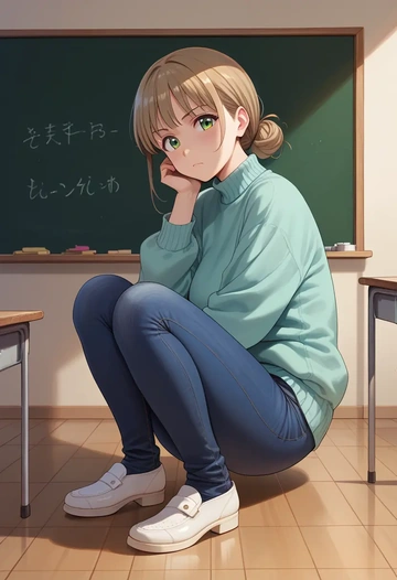 gochuumon_wa_usagi_desu_ka,ujimatsu_chiya,teacher  - AI generated anime art