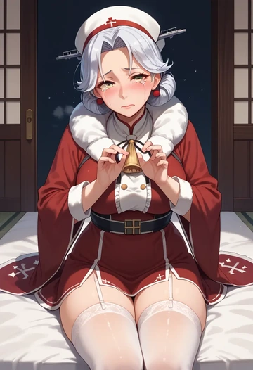 kantai_collection,unryuu_(kancolle),Christmas,sexy, stockings,  - AI generated anime art