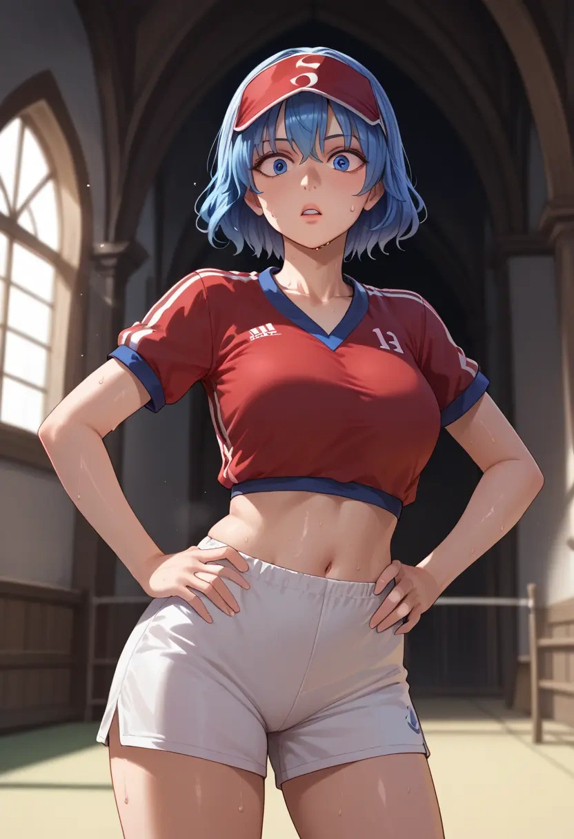 touhou,unzan,volleyball uniform  - 