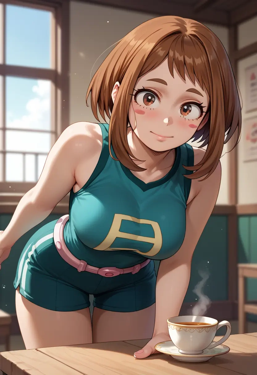 boku_no_hero_academia,uraraka_ochako,athletic  - 