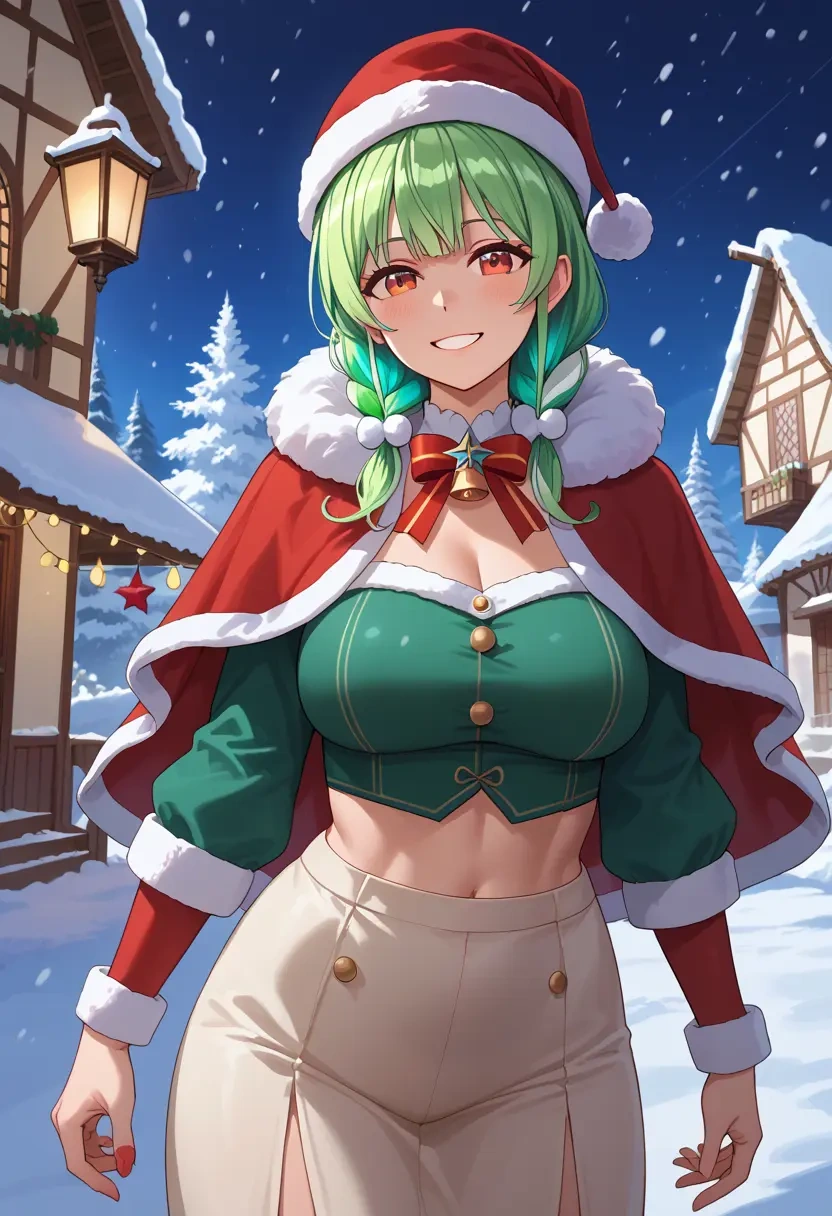 hololive,usada_pekora,Christmas,dress  - 