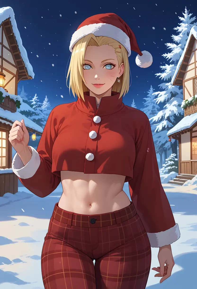 naruto_(series),uzumaki_naruto,Christmas,plaid trousers  - 