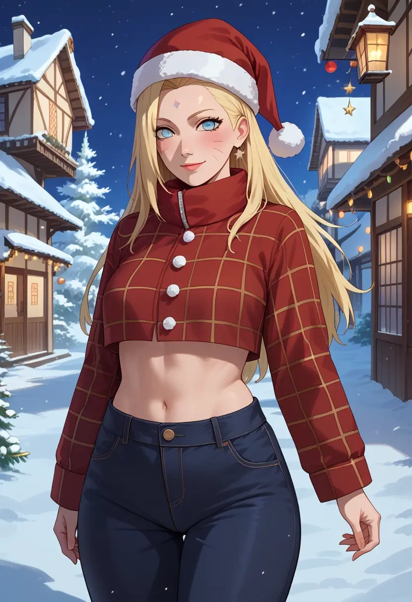 naruto_(series),uzumaki_naruto,Christmas,plaid trousers  - 