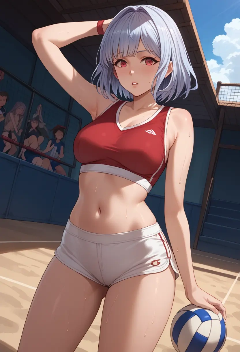 granblue_fantasy,vikala_(granblue_fantasy),volleyball uniform  - 