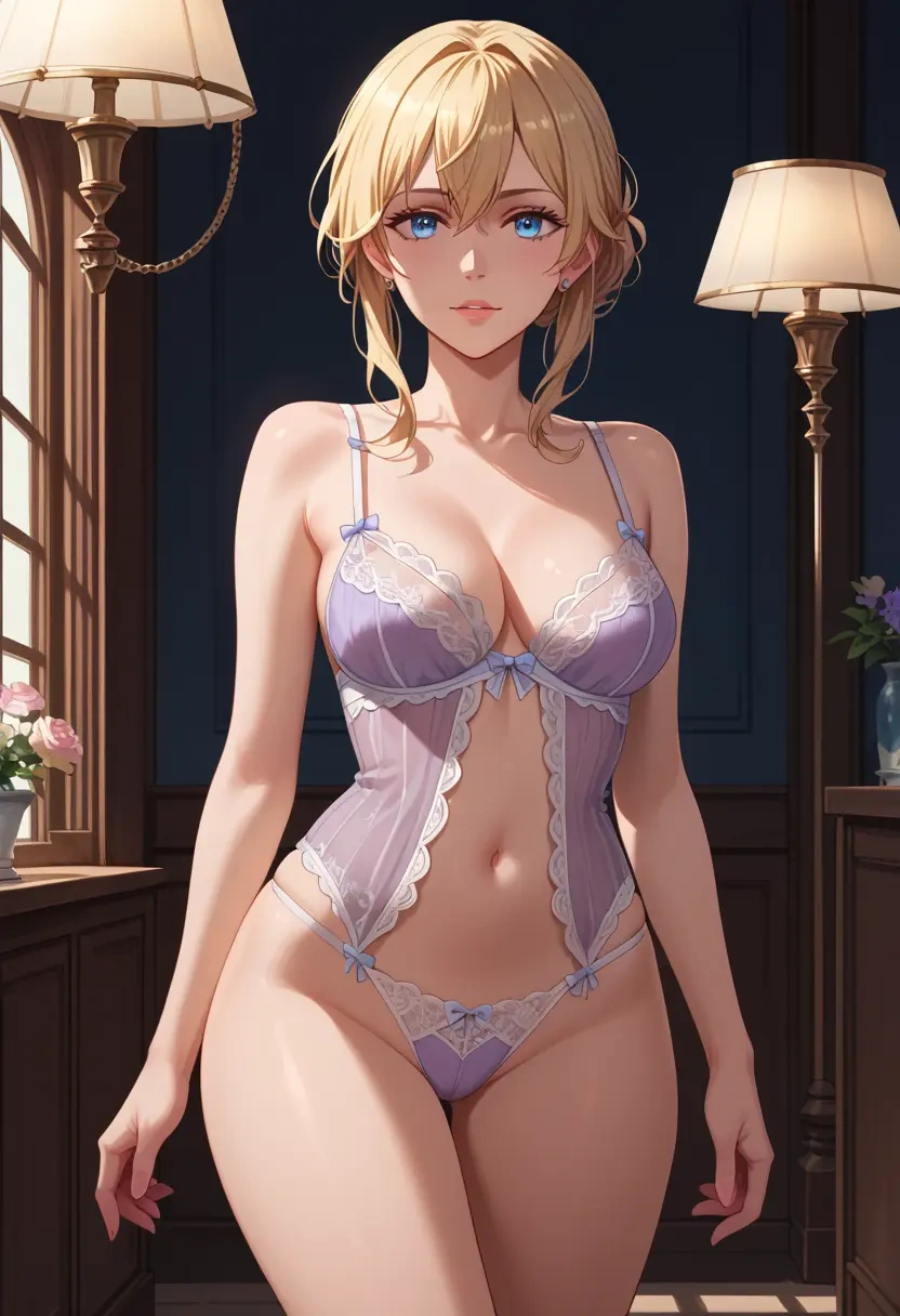 violet_evergarden_(series),violet_evergarden,lingerie  - 