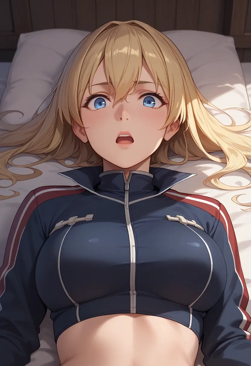 kantai_collection,warspite_(kancolle),athletic,track suit  - 