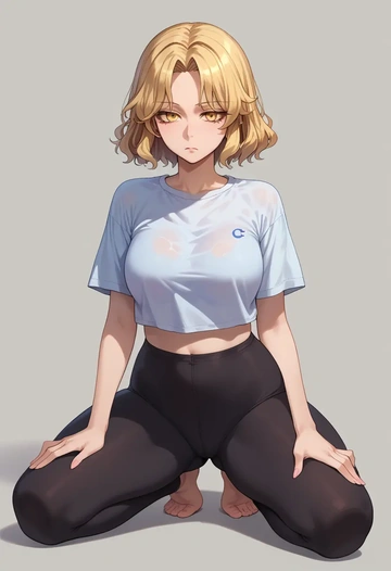 touhou,watatsuki_no_toyohime,yaga pants  - AI generated anime art