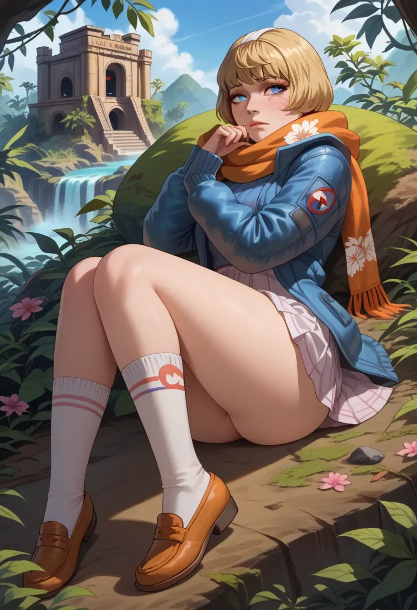 apex_legends,wattson_(apex_legends),spring,student uniform,cardigan  - 