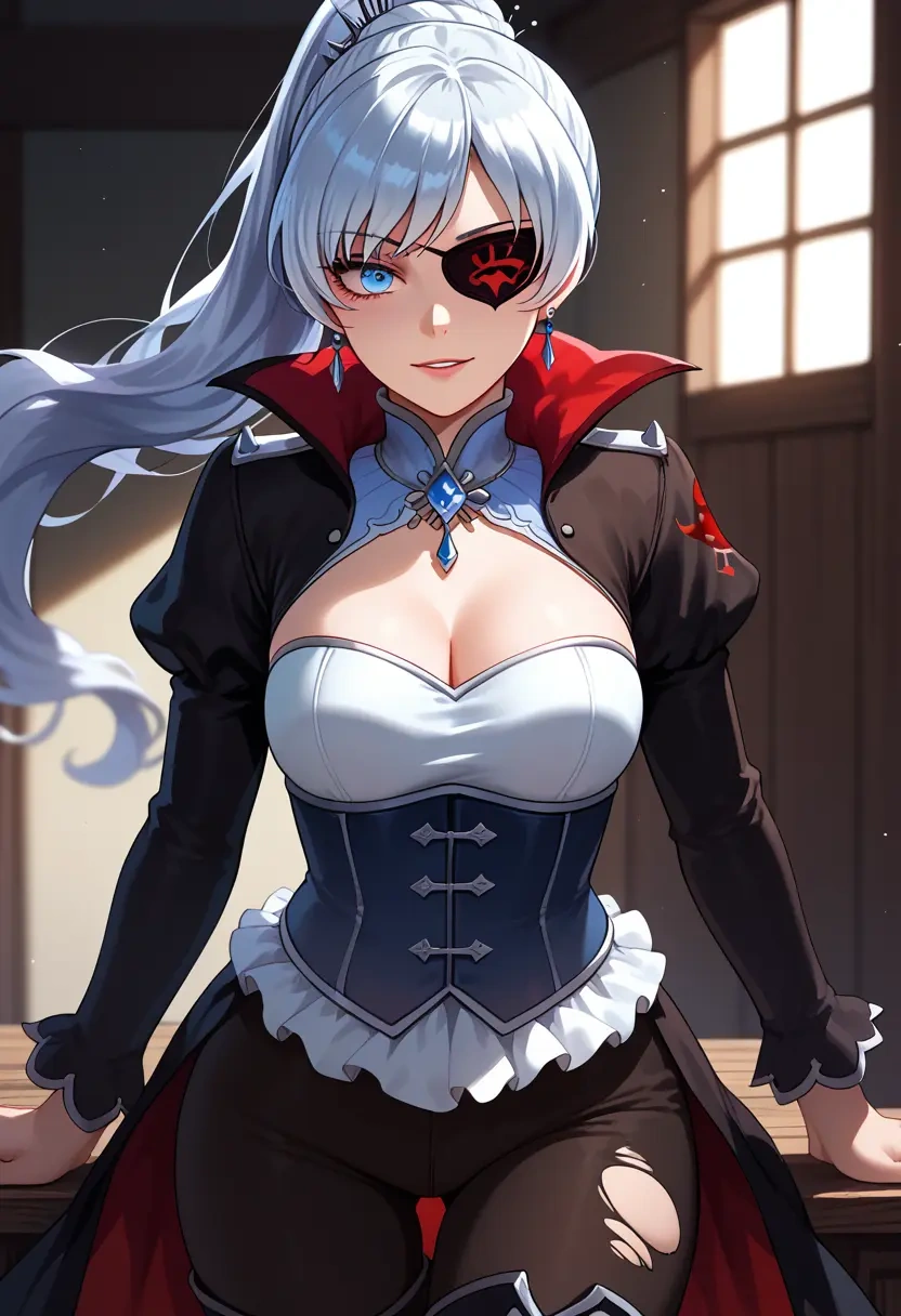 rwby,weiss_schnee,pirate  - 