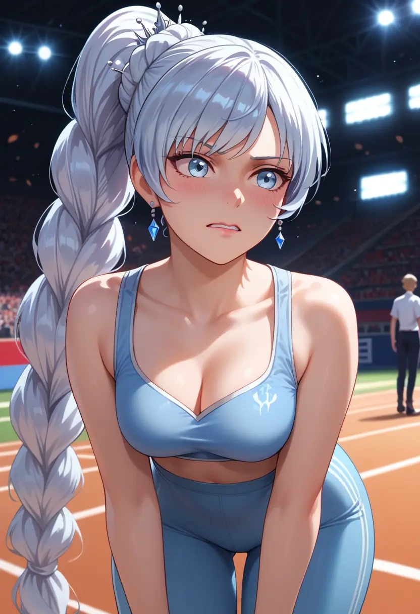 rwby,weiss_schnee,athletic  - 