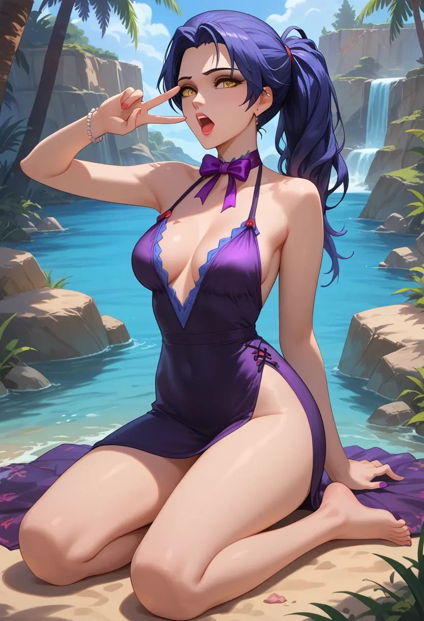 overwatch,widowmaker_(overwatch),nightdress  - 