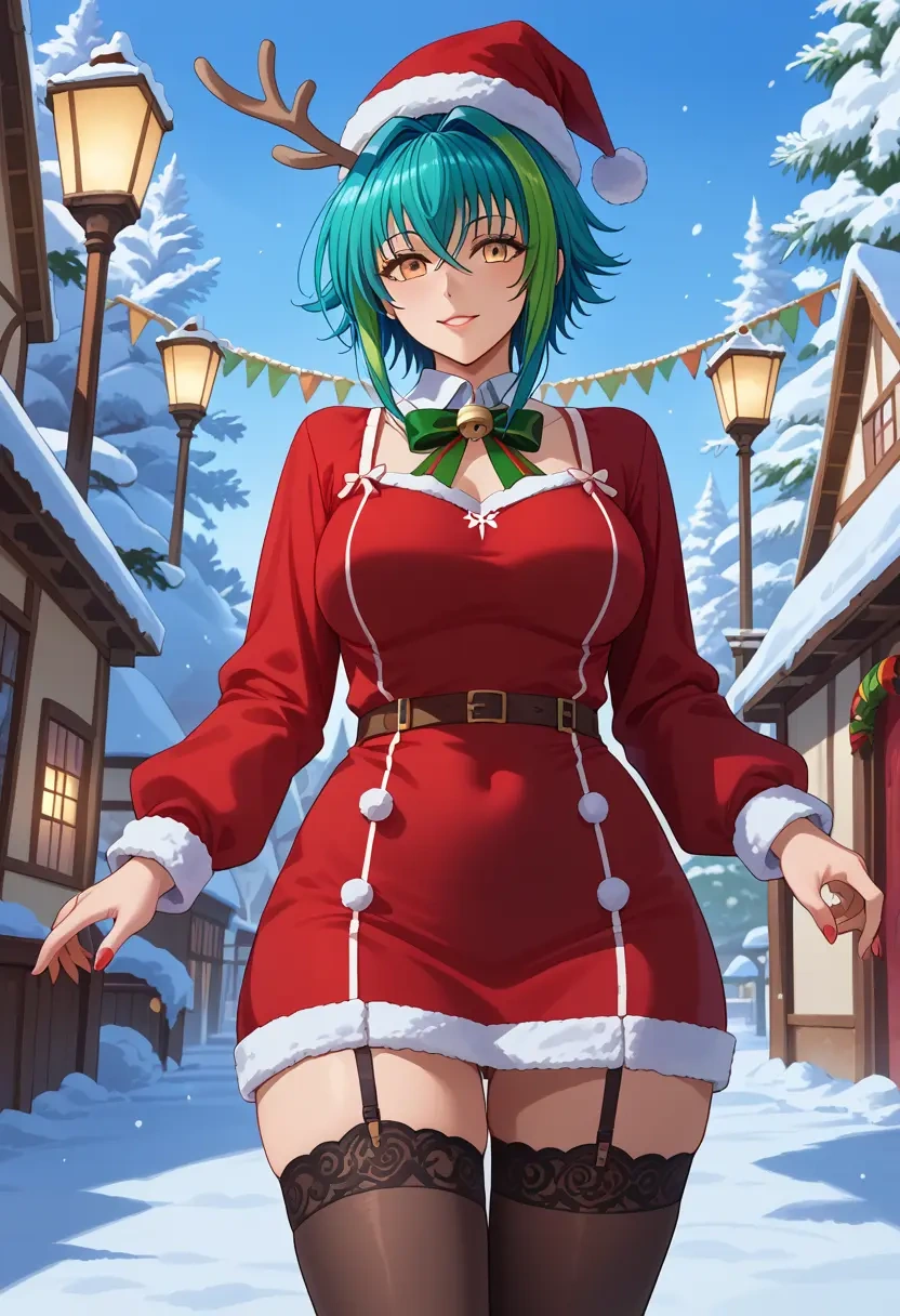 high_school_dxd,xenovia_quarta,sweater,stockings,Thigh garters  - 