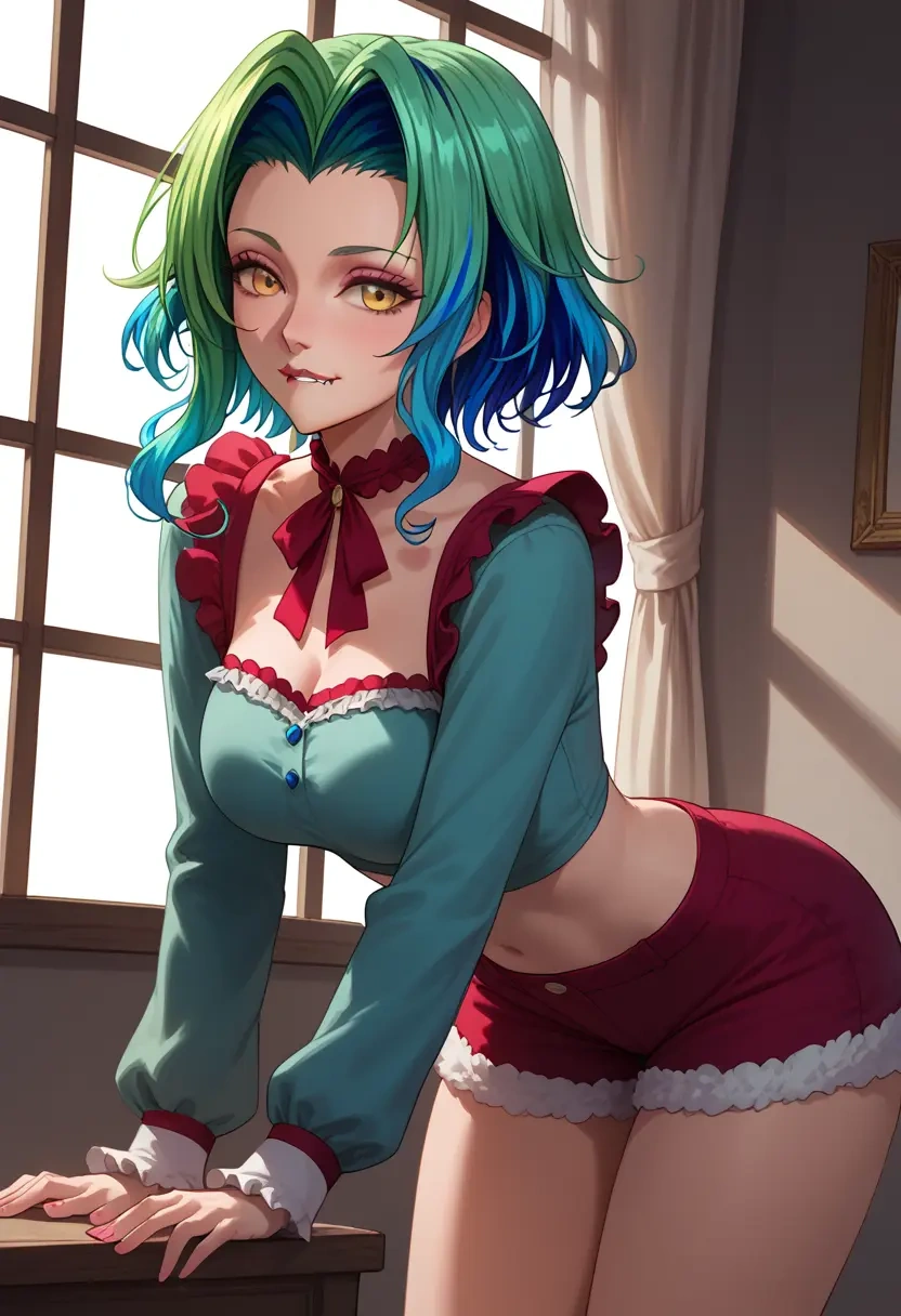 high_school_dxd,xenovia_quarta,red velvet shorts  - 