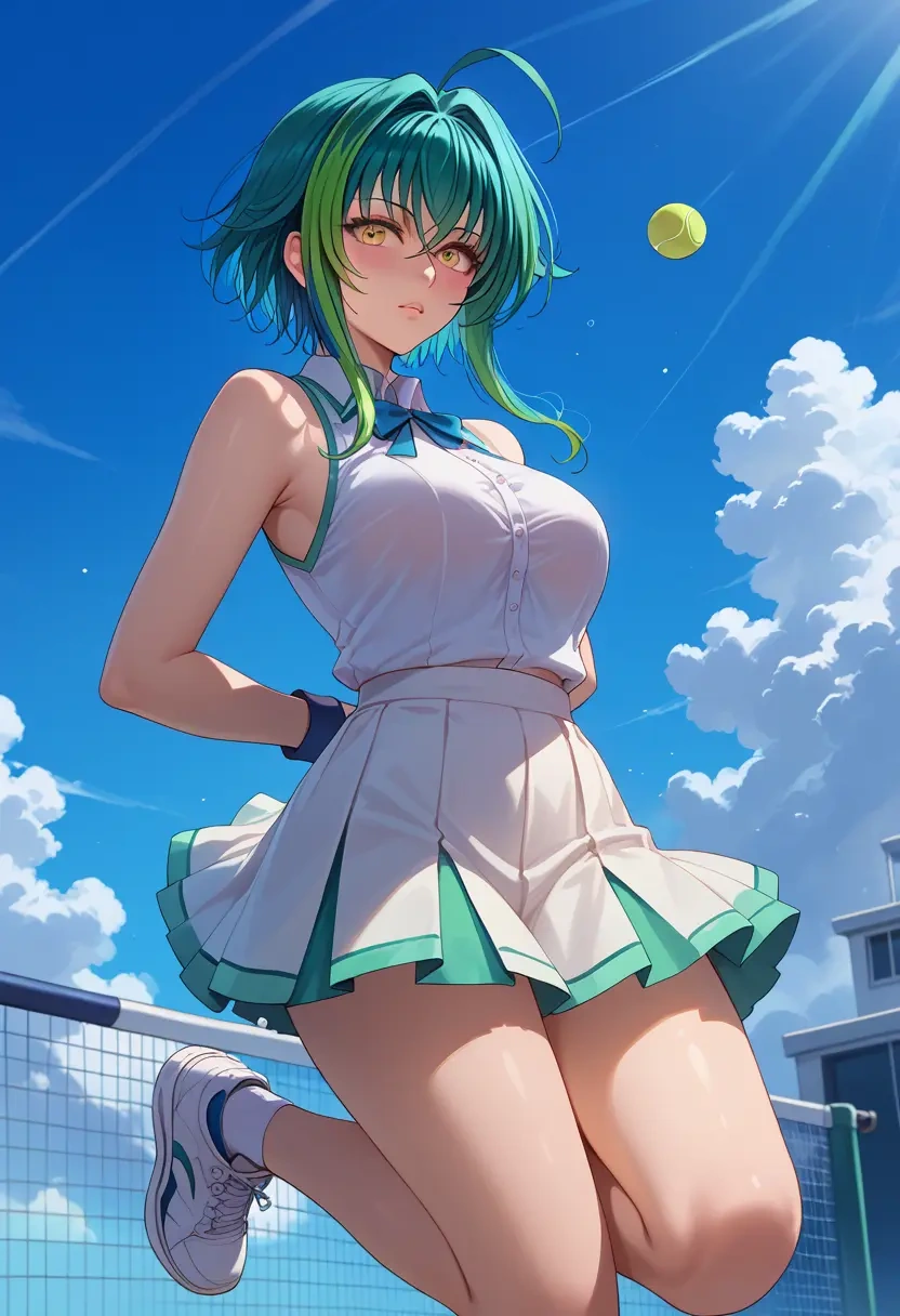 high_school_dxd,xenovia_quarta,tennis skirt  - 