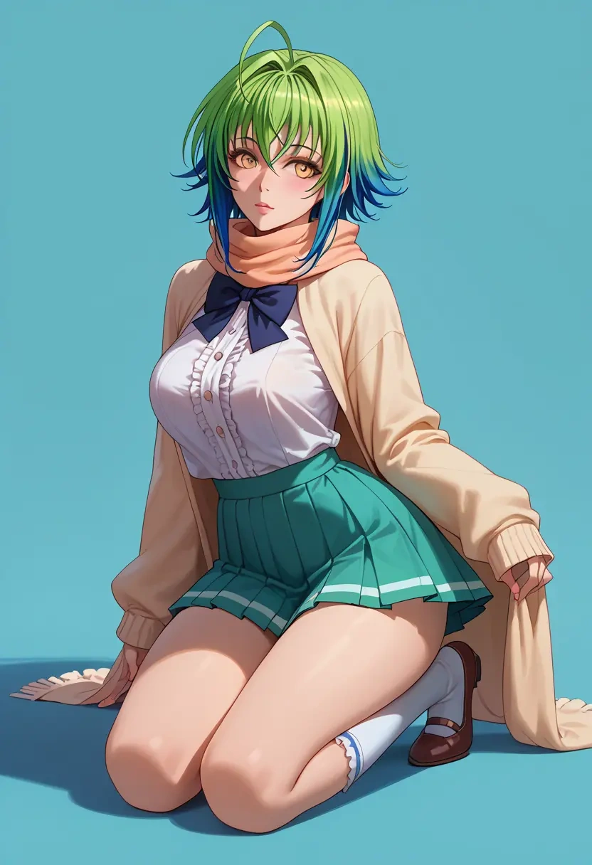 high_school_dxd,xenovia_quarta,spring,student uniform,blouse  - 