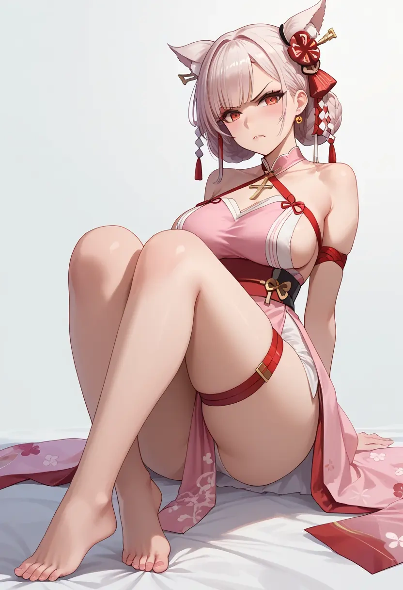 azur_lane,yamashiro_(azur_lane),silk slip dress  - 