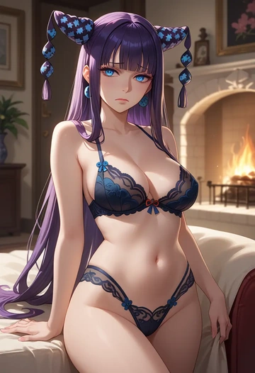 fate_(series),yang_guifei_(fate),lingerie  - AI generated anime art