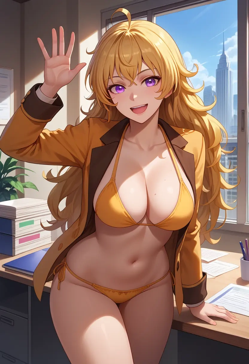 rwby,yang_xiao_long,OL, bikini, sexy  - 