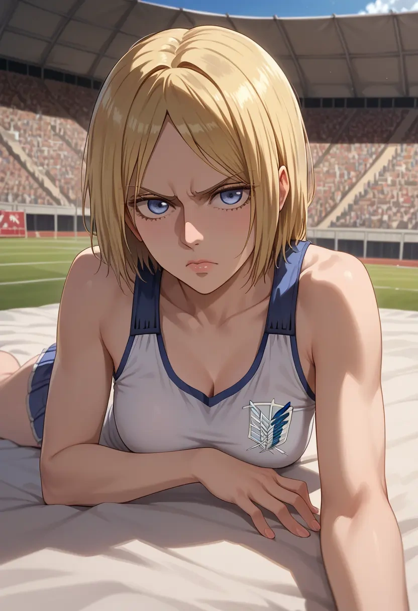 shingeki_no_kyojin,ymir_(shingeki_no_kyojin),athletic  - 