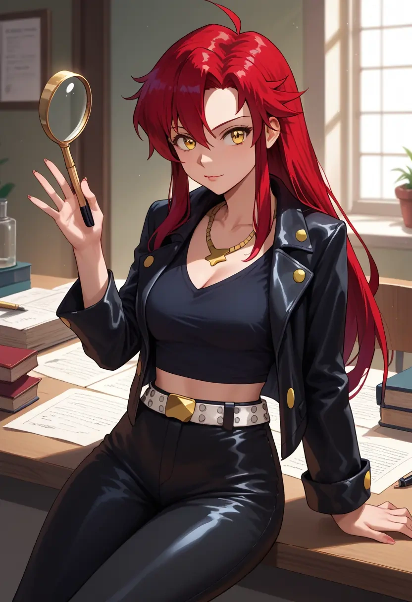 tengen_toppa_gurren_lagann,yoko_littner,detective  - 