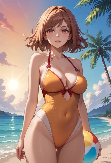 fate_(series),yu_mei-ren_(fate),bikini  - AI generated anime art