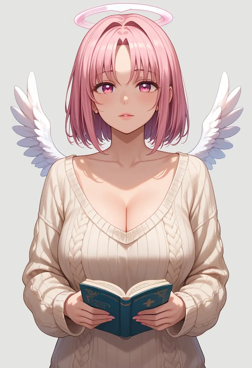 angel_beats,yui_(angel_beats),sweater  - 