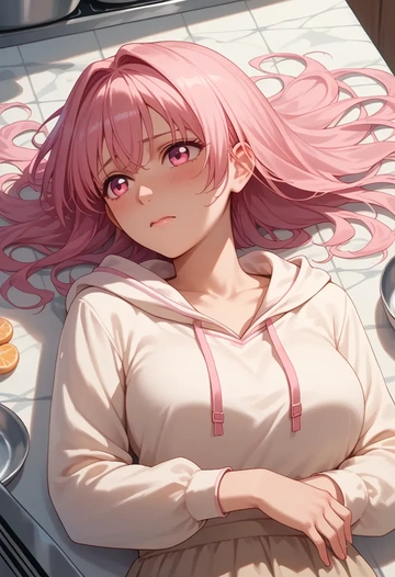 angel_beats,yui_(angel_beats),crop windbreaker,shorts  - AI generated anime art