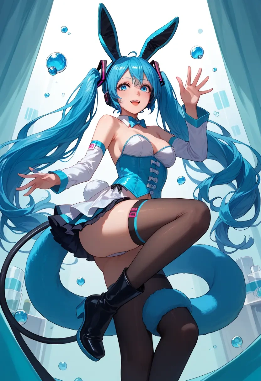 vocaloid,yuki_miku,bunny girl  - 