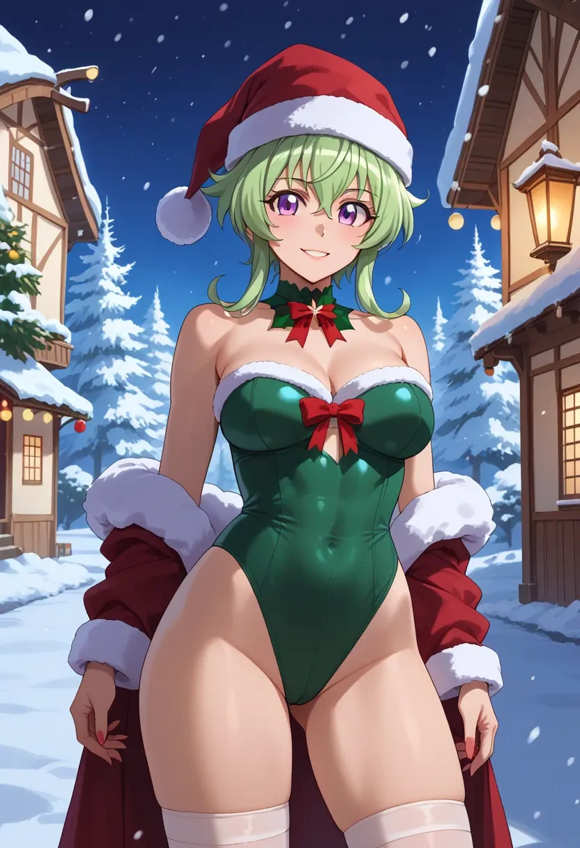 senki_zesshou_symphogear,yukine_chris,Christmas,dress  - 