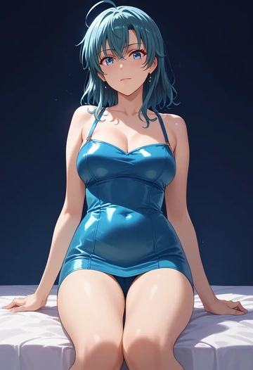 yahari_ore_no_seishun_lovecome_wa_machigatteiru,yukinoshita_yukino,pajamas  - AI generated anime art