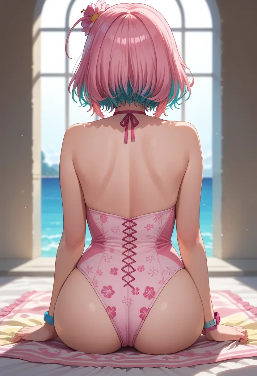 idolmaster,yumemi_riamu,swimsuit,sexy  - 