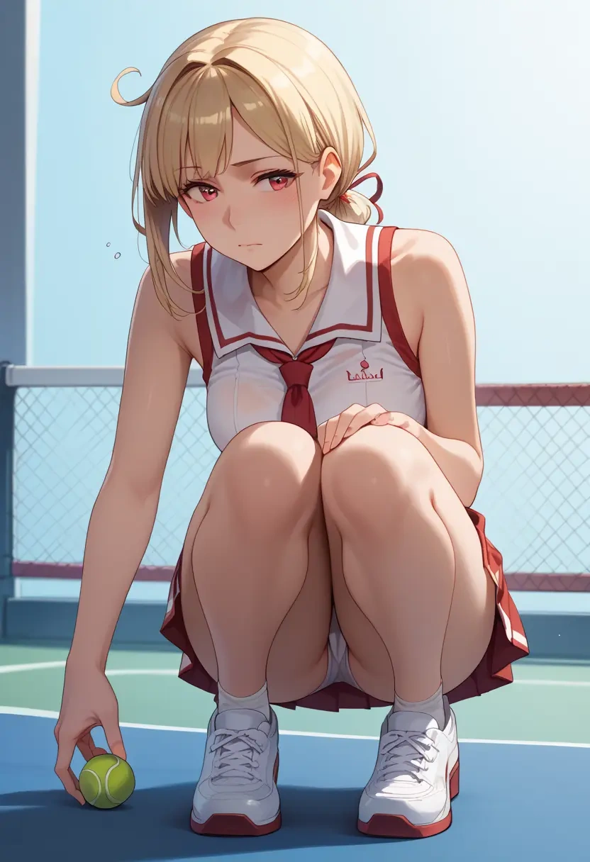 kantai_collection,yuudachi_kai_ni_(kancolle),tennis skirt  - 