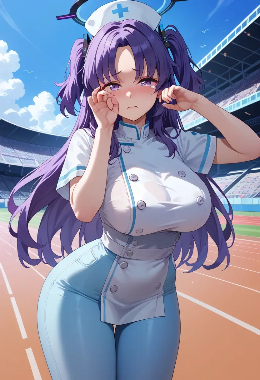 blue_archive,yuuka_(track)_(blue_archive),nurse  - 